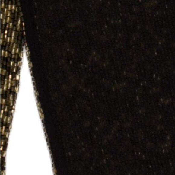 Ralph Lauren * Runway Collection Metallic Beaded Scarf - Picture 8 of 16